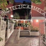 Zi Carmela Eingang - Hotel Zi Carmela Terme